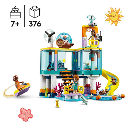 LEGO 41736 Friends Sea Rescue Center Building Toy Set (376 Pieces)