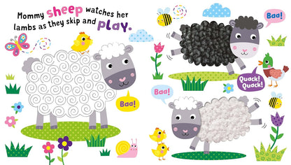 North Parade Touch and Feel Farm Sound Book with 10 Animal Sounds for Kids