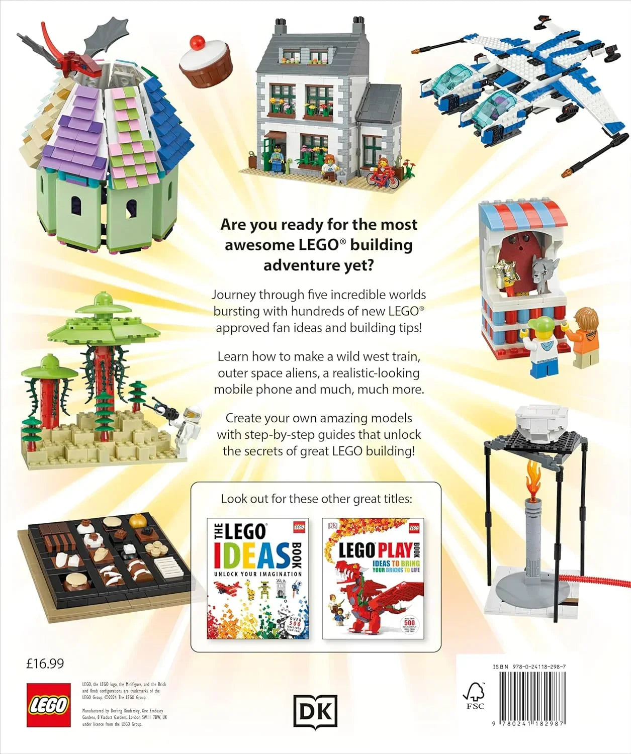 LEGO® Awesome Ideas Hardcover – 1 September 2018 (by DK (Author))