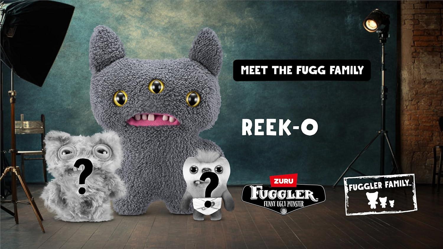 Fuggler Fugg Family by ZURU Funny Ugly Monster, Plush, Collectible, Toy (Reeko), 4+ - Jaiman Toys