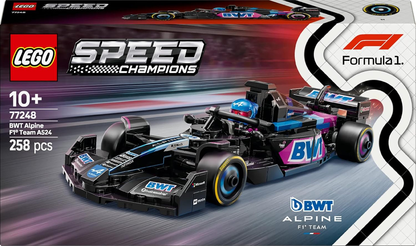 LEGO 77248 Speed Champions BWT Alpine F1 Team A524 Race Car