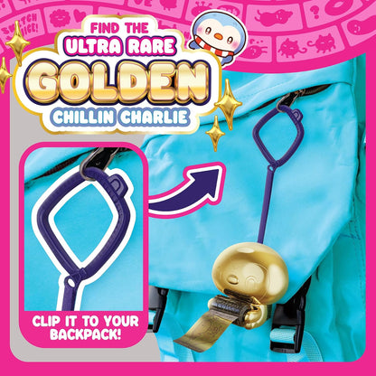 STICKI ROLLS Sticki Mates Blind Box Charm – Collectible Sticker Dispenser | Mystery Collectible, 5 Sticki Rolls, 50 Holographic Stickers, Built-In Sticker...