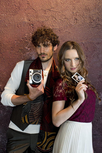 Fujifilm Instax Mini 90 Neo Classic Instant Film Camera – Retro Design - Black