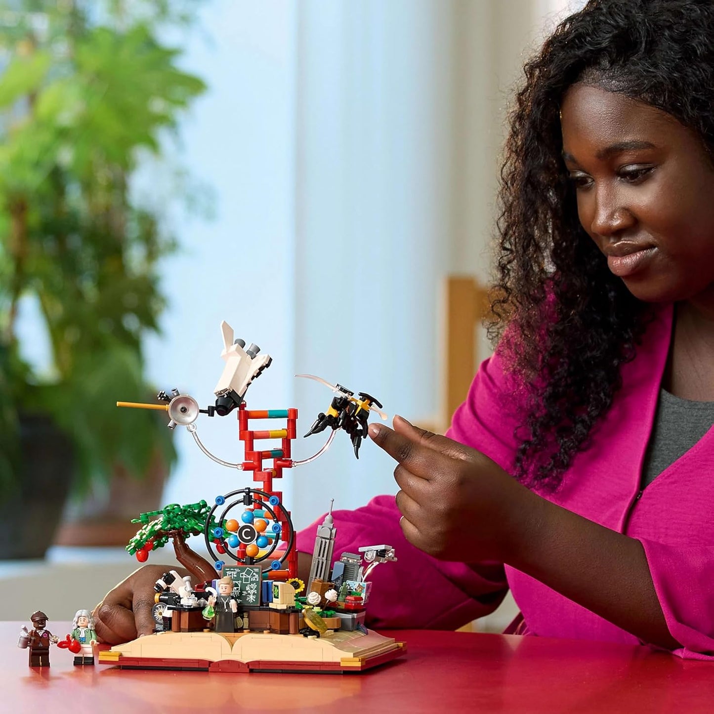 LEGO 21355 Ideas The Evolution of STEM, Science Gift for Adults Building Blocks for 18+ Gift