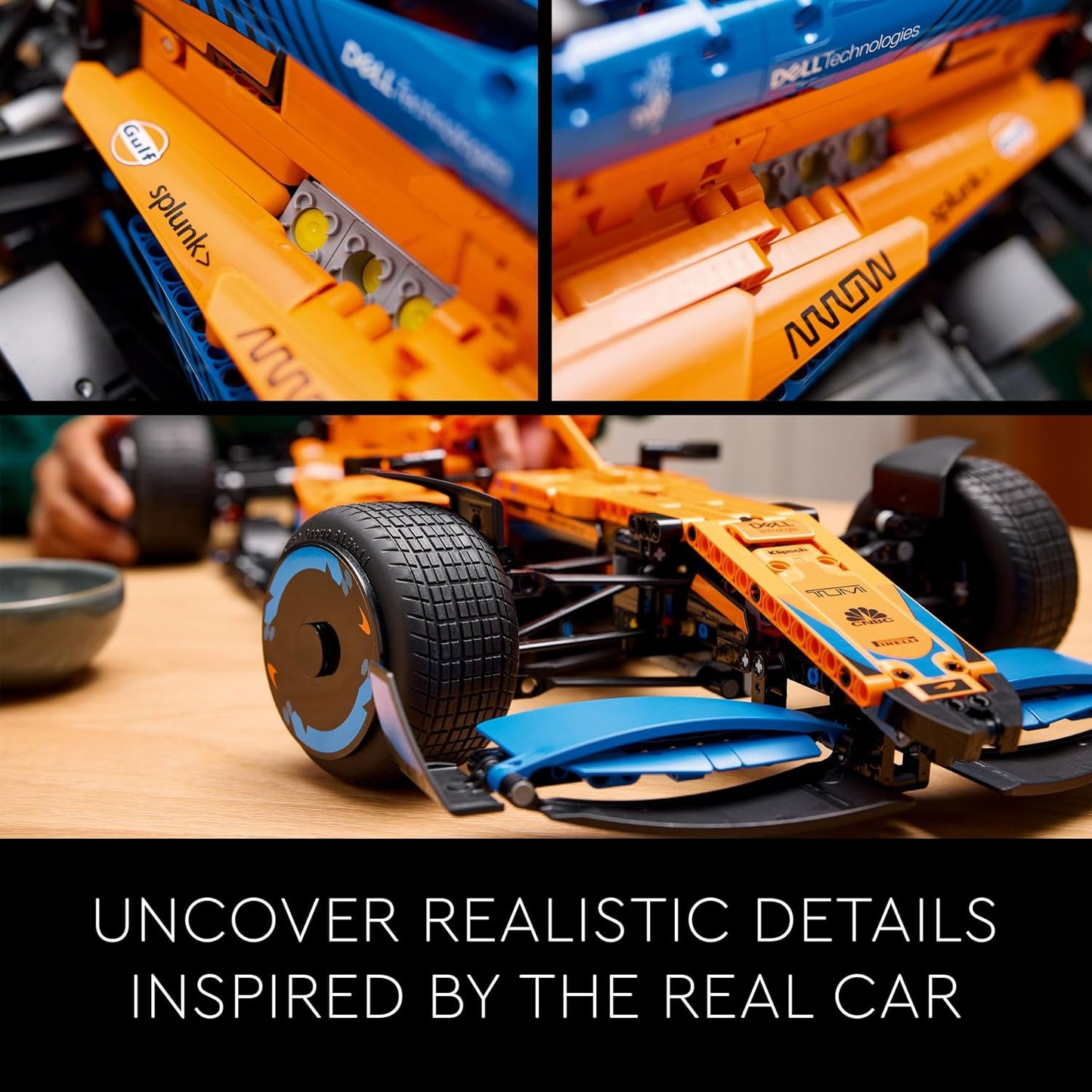 LEGO 42141 McLaren Formula 1 Race Car Model (1,434 Pieces)