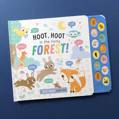 North Parade Hoot, Hoot in the Noisy Forest | Interactive Forest Animal Sound Book for Kids