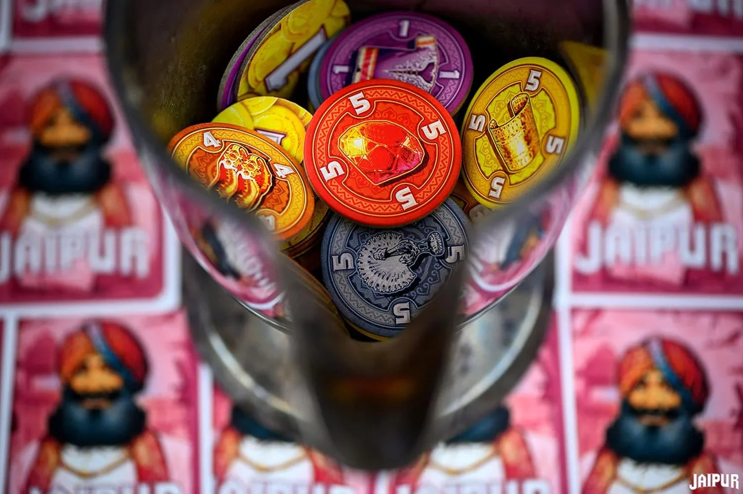 Jaipur Board Game – 2 Player Strategy Card Trading Game | Fast-Paced Market Competition | Award-Winning Family Game - Jaiman Toys