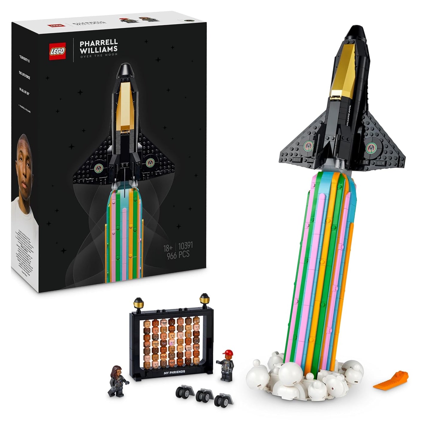 LEGO Icons- Over the Moon with Pharrell Williams (10391) Age 18+