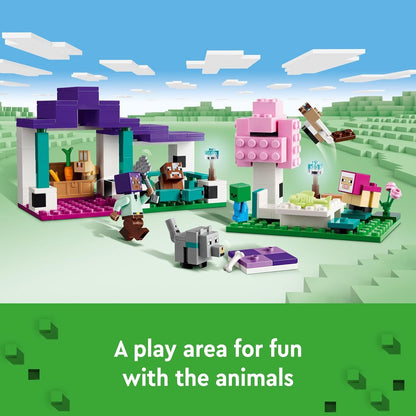 LEGO Minecraft The Animal Sanctuary Set 21253 (206 Pieces)