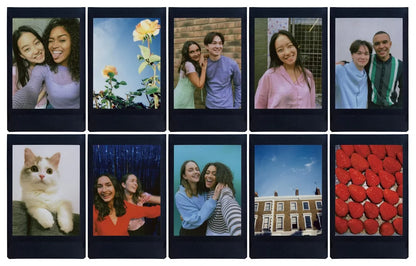 Fujifilm Instax Mini Designer Film – Black Frame Edition (10 Sheets) - Jaiman Toys