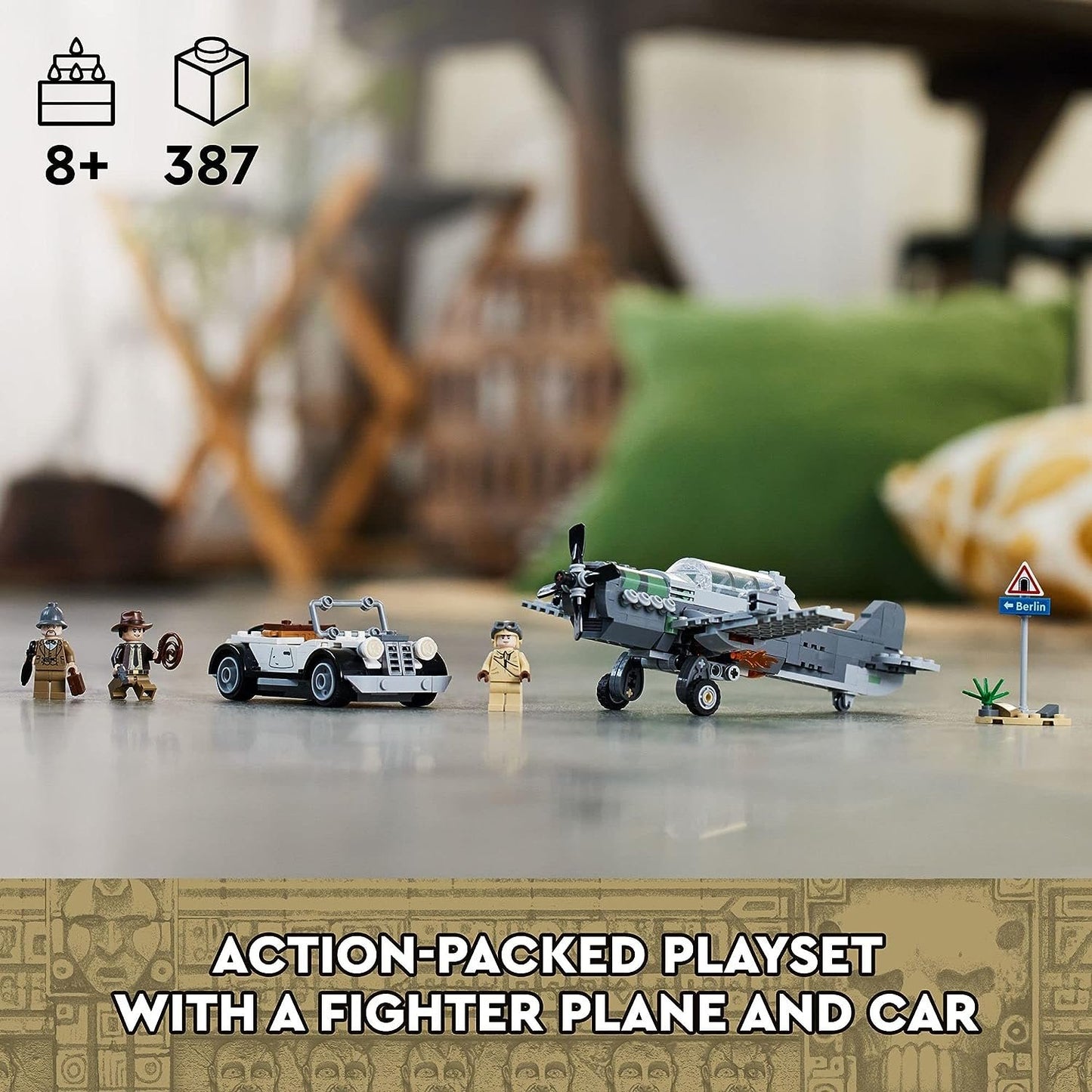 LEGO 77012 Indiana Jones and the Last Crusade Fighter Plane Chase