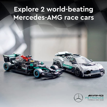 LEGO Speed Champions Mercedes-AMG F1 W12 E Performance &amp; Mercedes-AMG Project One