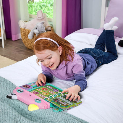 VTech Gabby's Dollhouse Cat-a-Vator Discovery Book | Interactive Learning Book with Stories, Music, Vocabulary & Lights for Kids 3+