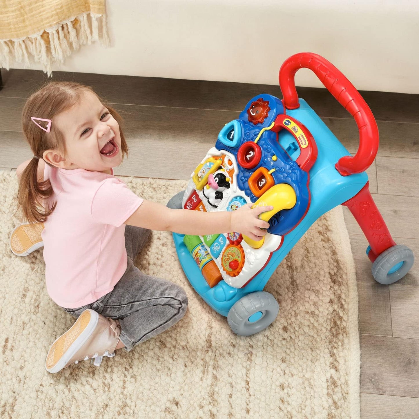 VTech Sit-to-Stand Learning Walker Age 9 Months to 3 Years- 4 Color Options