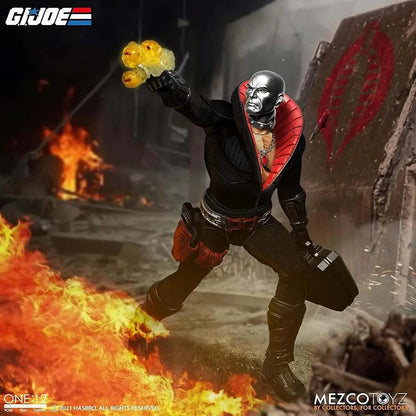 Mezco Toys G.I. Joe 1/12 Destro 17cm Action Figure – Illuminated Feature - Jaiman Toys
