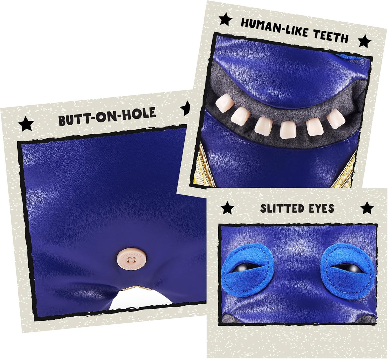 Gold Fuggs by ZURU Funny Ugly Monster, Plush, Collectible, Toy (Shameless Goof - Mankini) - Jaiman Toys