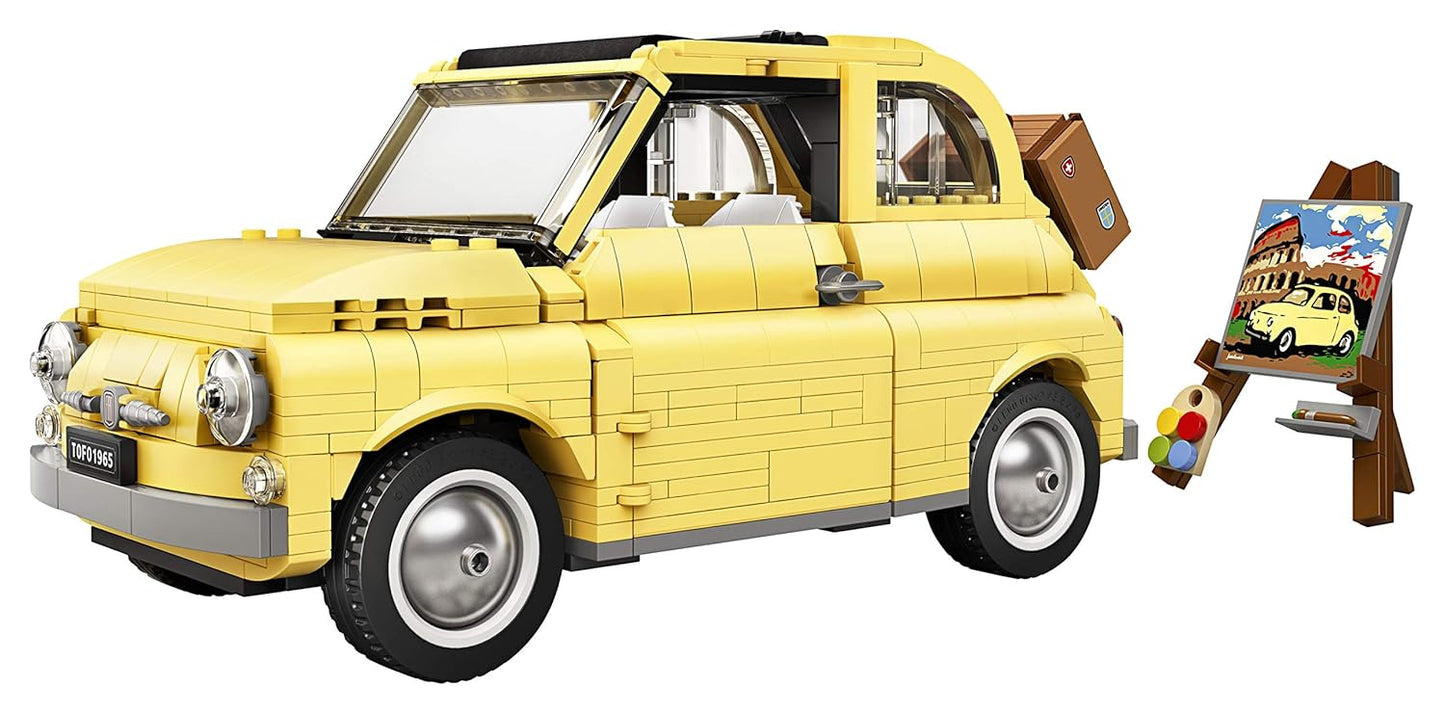 LEGO Creator Expert Fiat 500 10271 Toy Car Building Set for Adults and Fans of Model Kits Sets Idea (960 Pieces)