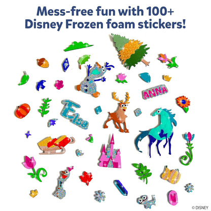 Skillmatics Paper Art & Craft Activity - Foil Fun Disney Frozen, Mess-Free Art for Kids, Craft Kits, DIY Creative Activity, Gifts for Girls & Boys Ages 4, 5, 6, 7, 8, 9, Multicolor