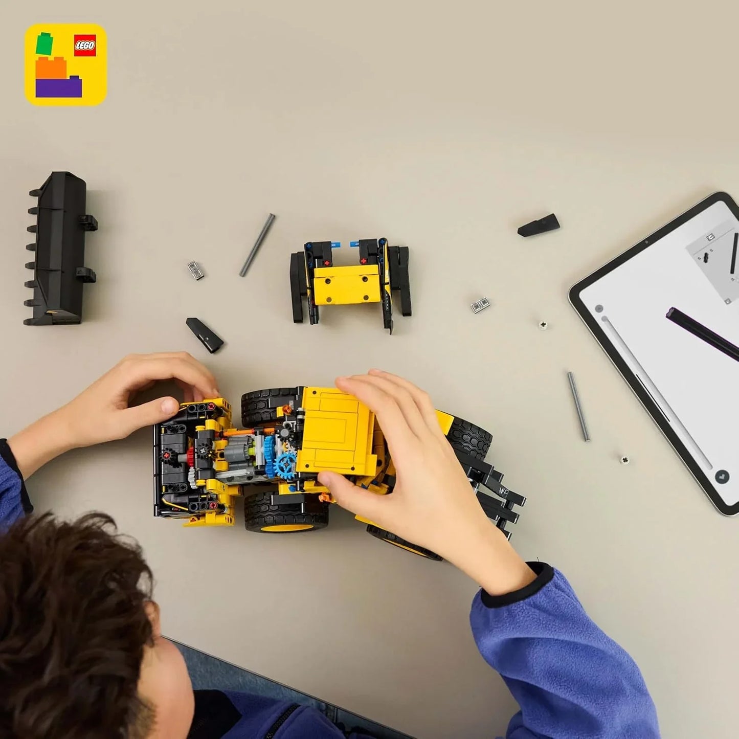 LEGO® 42209 Technic Volvo L120 Electric Wheel Loader – Construction Vehicle Building Kit for Kids & Adults (973 Pieces)