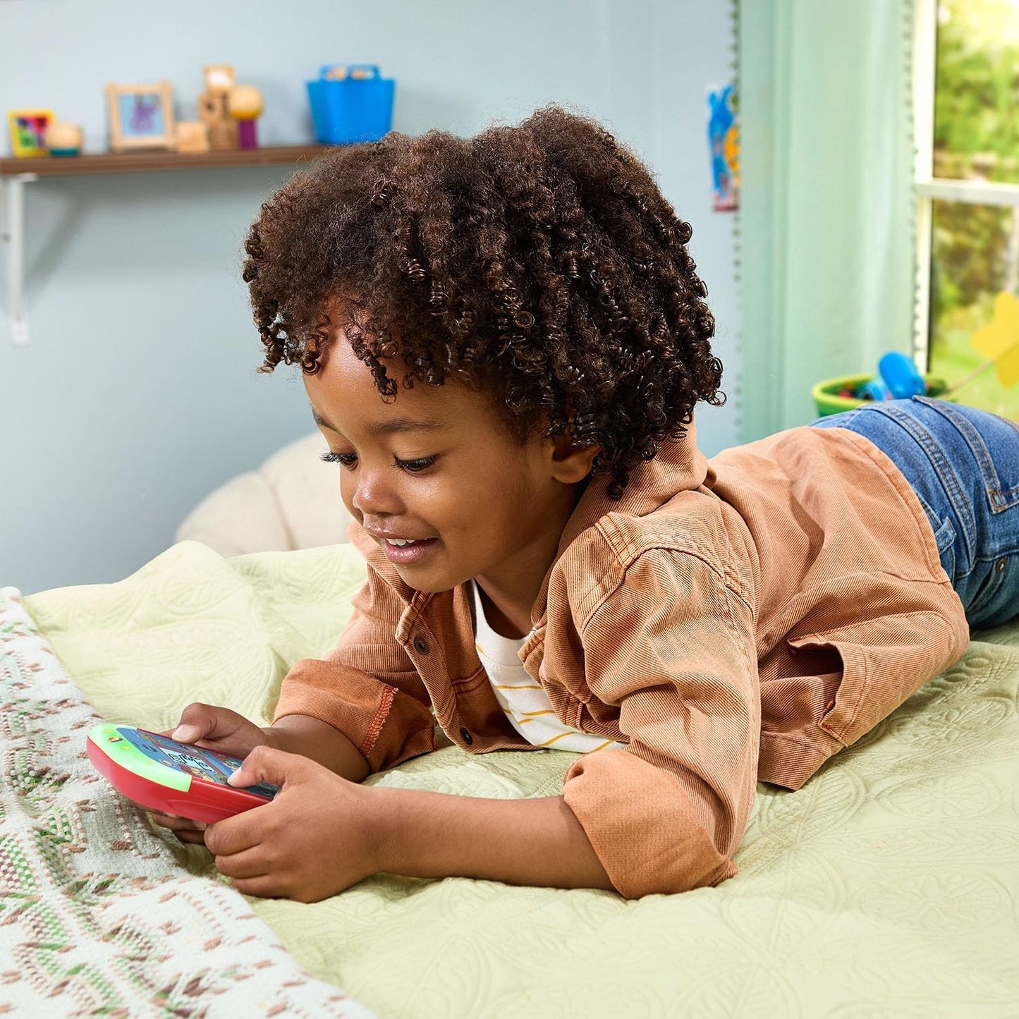 VTech Disney & Pixar Toy Story 5 Learning Phone | Interactive Educational Toy Phone with Lights, Sounds, Games & Character Voices for Kids