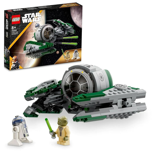 LEGO 75360 Star Wars Yodas Jedi Starfighter Building Set (253 Pieces) - Jaiman Toys