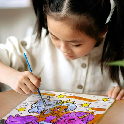 Scentos CleanColouring Magic Gel Painting Set - Enchanted - Jaiman Toys