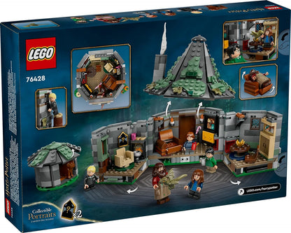 LEGO 76428 Harry Potter Hagrid’s Hut: an Unexpected Visit (896 Pieces)