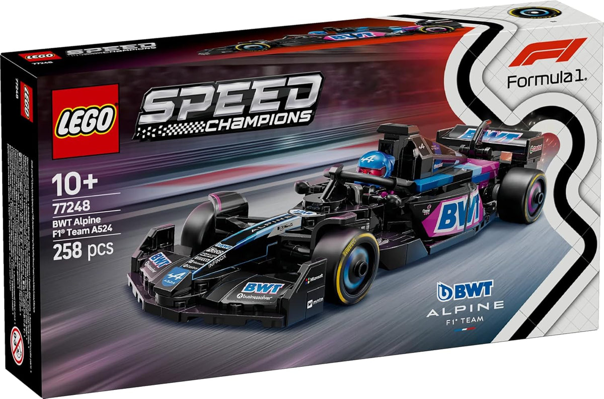 LEGO 77248 Speed Champions BWT Alpine F1 Team A524 Race Car