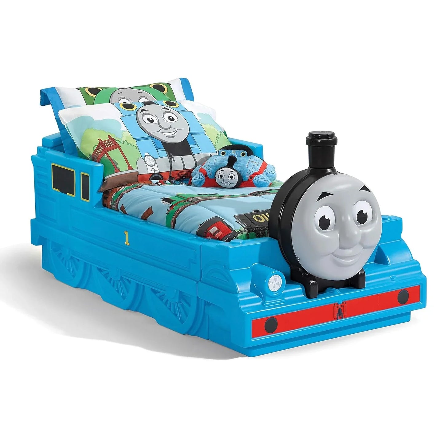 Step 2 Thomas The Tank Engine Toddler Bed | Kids Train-Themed Bed - Jaiman Toys