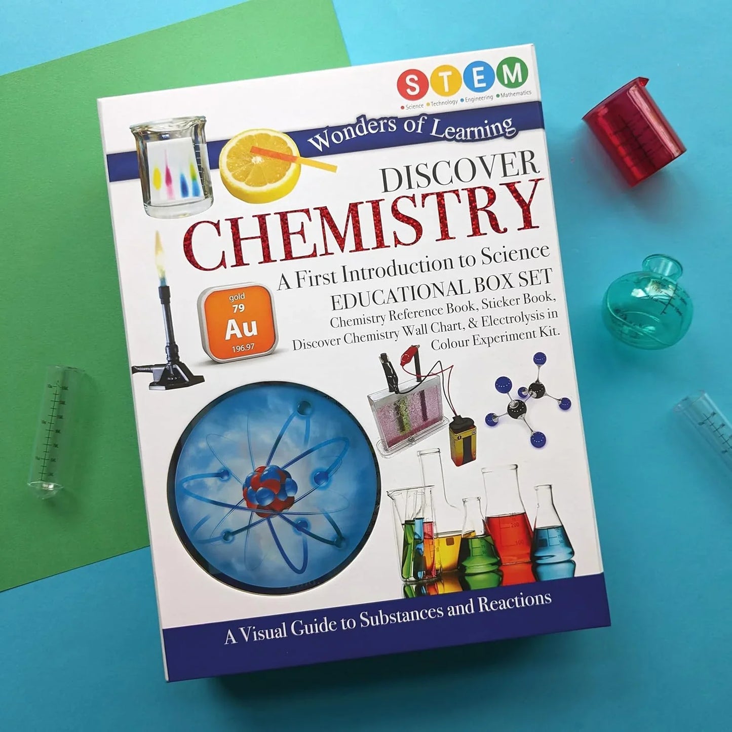 Wonders of Learning – Science Box Set: Discover Chemistry | Educational Kit for Kids