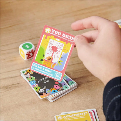 Dumb Ways to Die Card Game – Fun Party Game for Family & Friends - Jaiman Toys