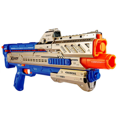 X-Shot Golden Chaos Orbit Blaster – High-Performance Foam Dart Gun for Kids 12+