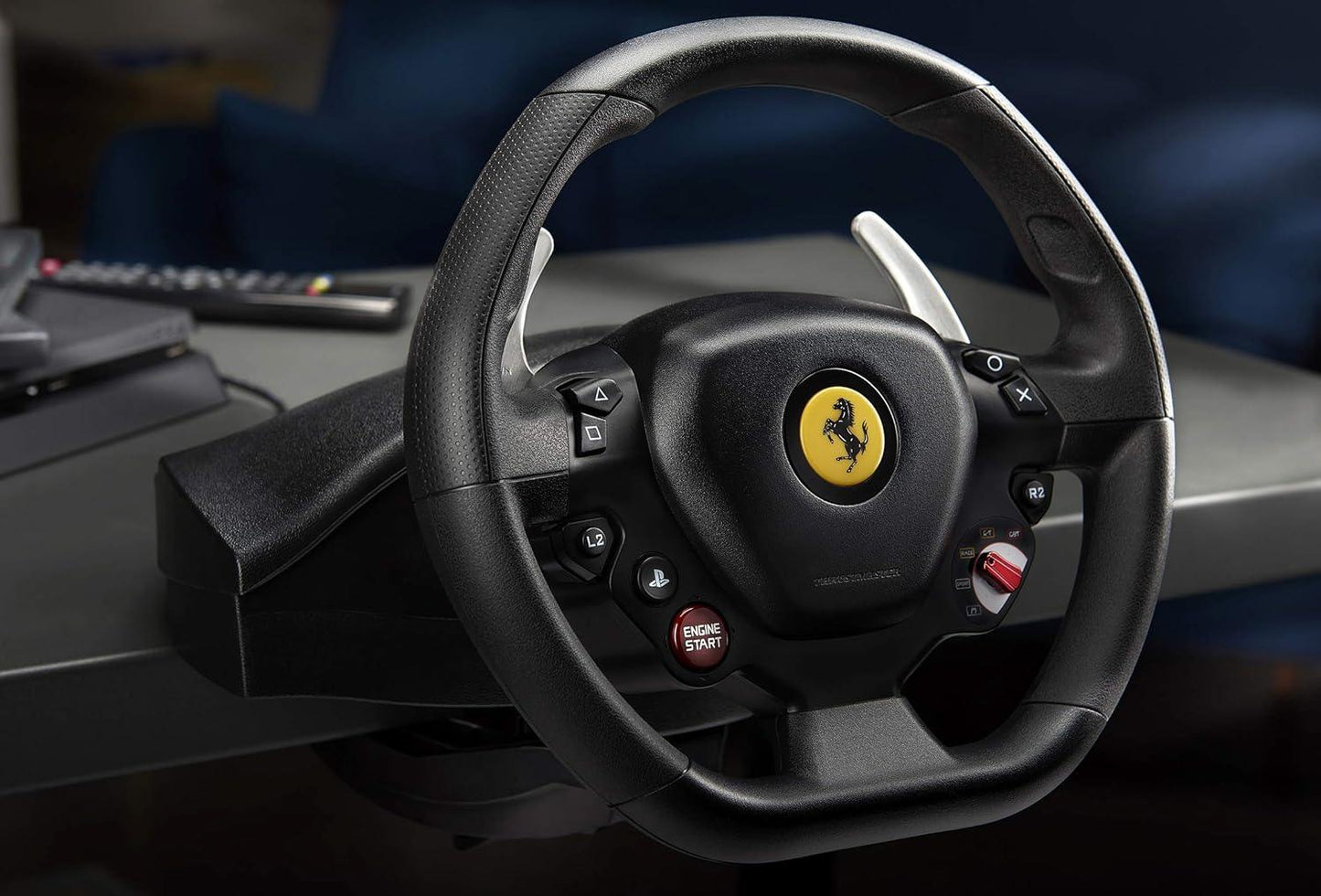 (Box Damage) Thrustmaster T80 Ferrari 488 GTB Edition | Racing Game Wheel | PS5/PS4/PC