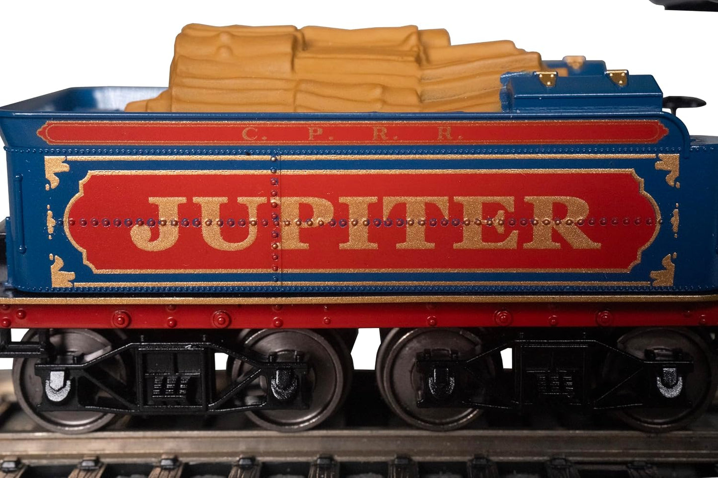 Bachmann 4-4-0 American Steam Locomotive DCC Ready Central Pacific #60 Jupiter HO Scale with Wood Load