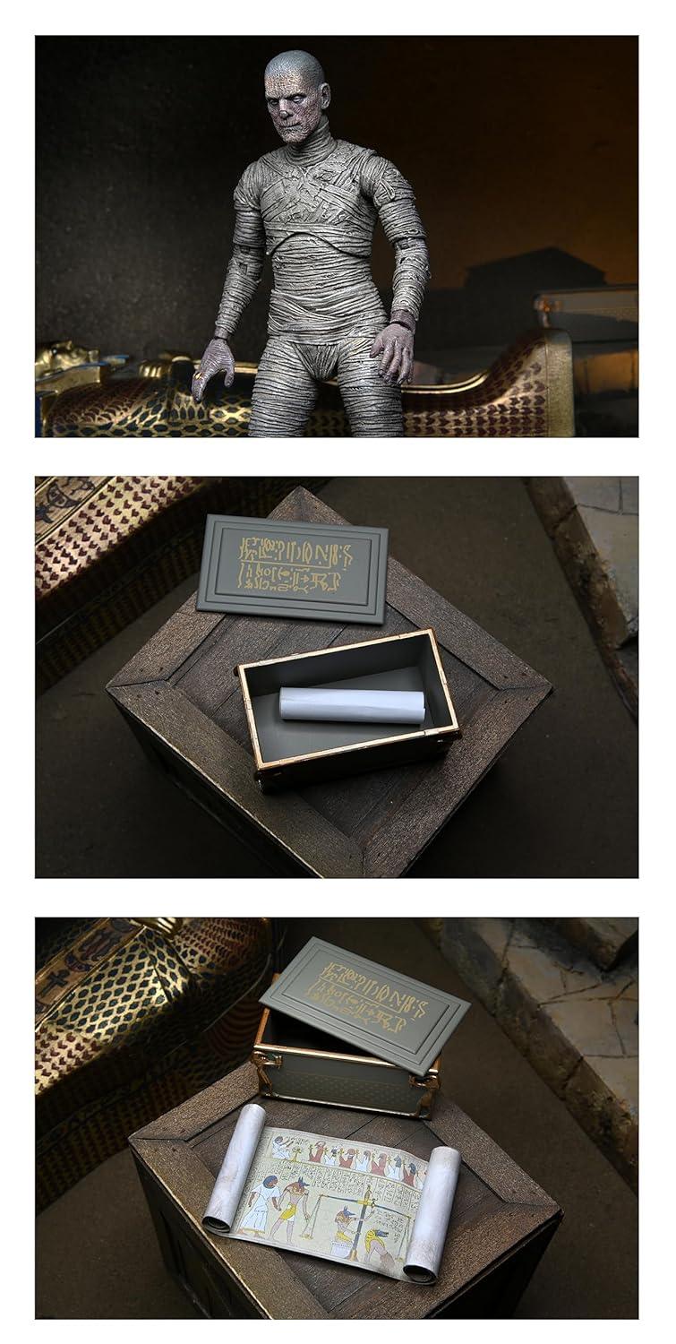 NECA Universal Monsters The Mummy 7" Ultimate Action Figure (Color) - Jaiman Toys