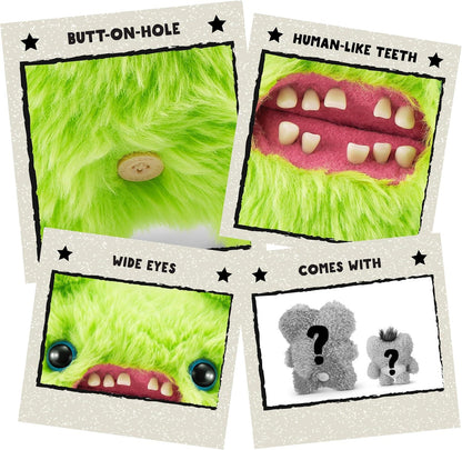 Fugg Family by ZURU Funny Ugly Monster, Plush, Collectible, Toy (Screech) - Jaiman Toys