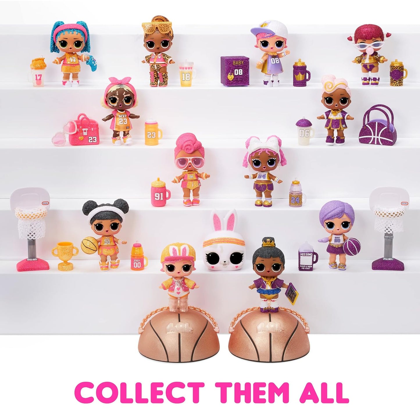 L.O.L. Surprise! All-Star Sports Series 1 Basketball Doll Surprise Ball with Accessories