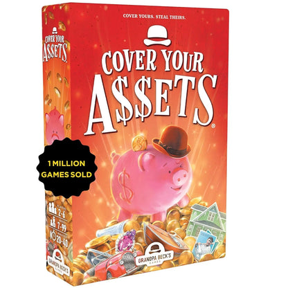 Cover Your Assets Card Game by Grandpa Beck’s – Fun Family & Adult Party Game - Jaiman Toys