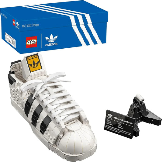 Lego Adidas Originals Superstar 10282 Building Kit; Build And Display The Iconic Sneaker; New 2021 (731 Pieces) - Jaiman Toys