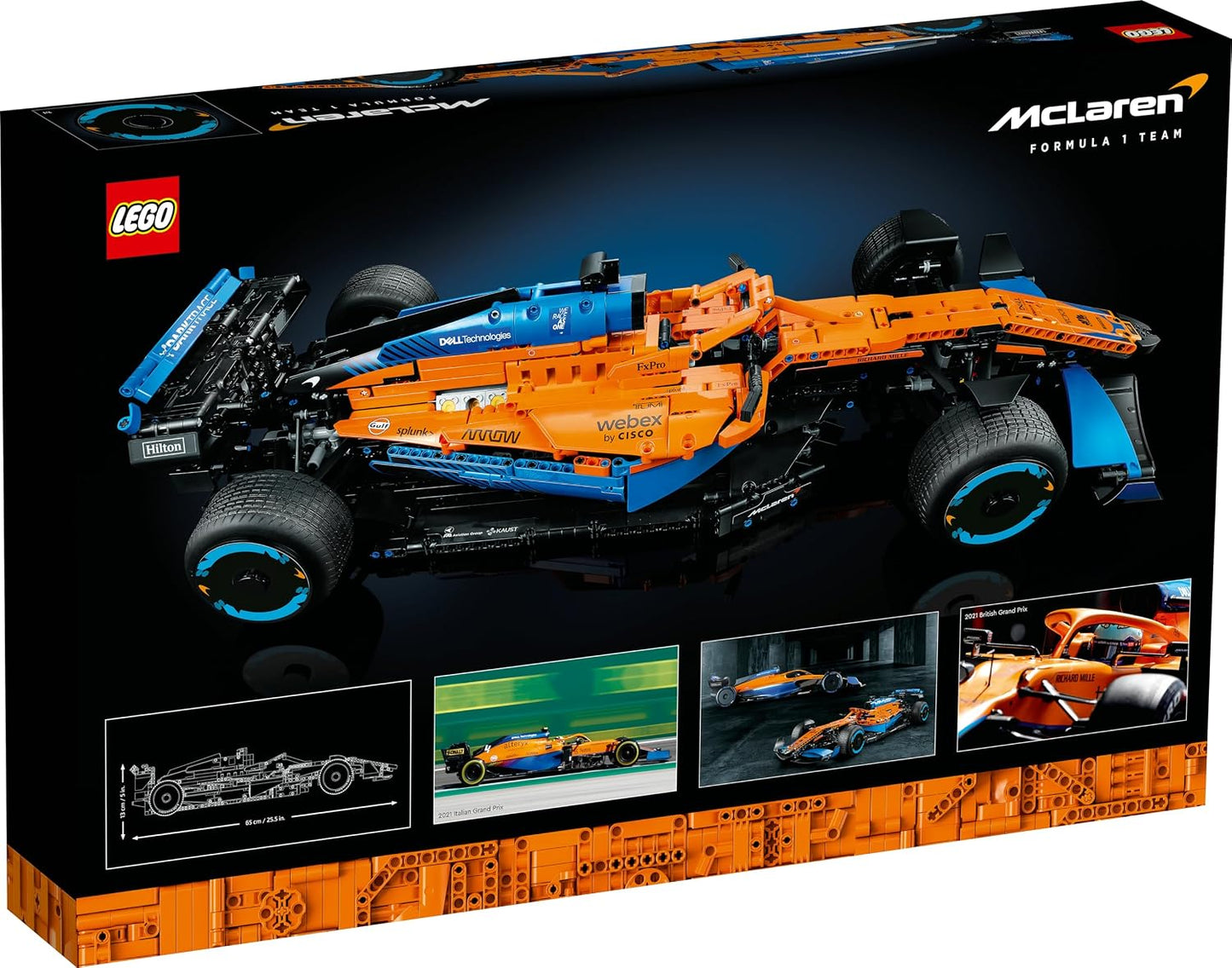 LEGO 42141 McLaren Formula 1 Race Car Model (1,434 Pieces)