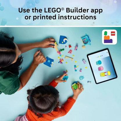 LEGO 11204 Gabby’s Dollhouse Mermaid Gabby’s Aquarium Adventure 11204 Sea Creature Toy with Ocean Life and Animals, Small Toy for Kids - Jaiman Toys