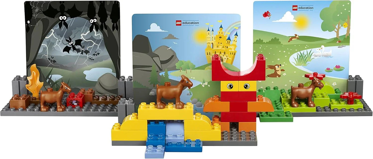 LEGO StoryTales DUPLO Brick Set 45005, Language Development Educational Toy for Girls and Boys Ages 3 and up (109 Pieces) - Jaiman Toys