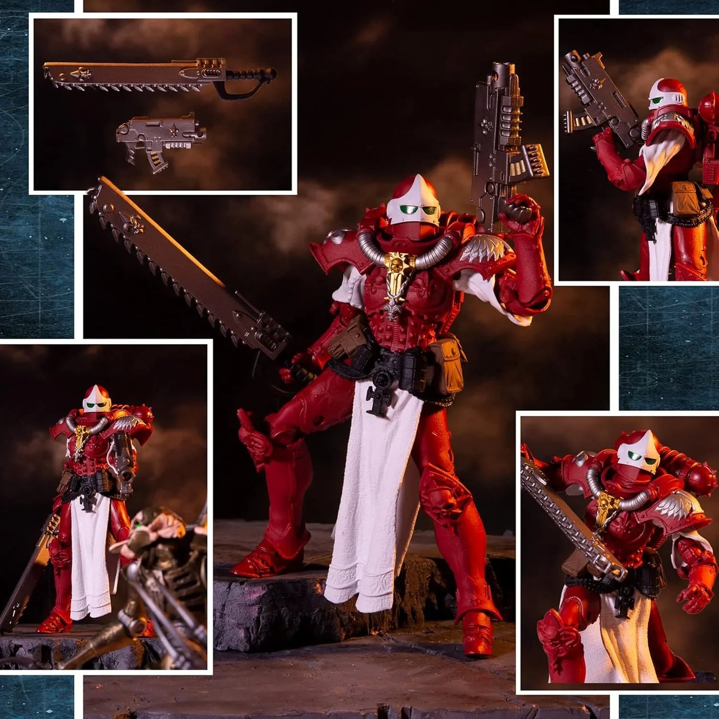 McFarlane Warhammer 40K Adepta Sororitas Battle Sister 7" Action Figure (Bloody Rose) - Jaiman Toys