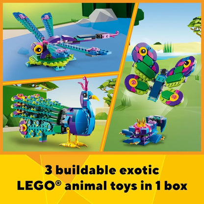 LEGO 31157 Creator ,3 in 1 Exotic Peacock