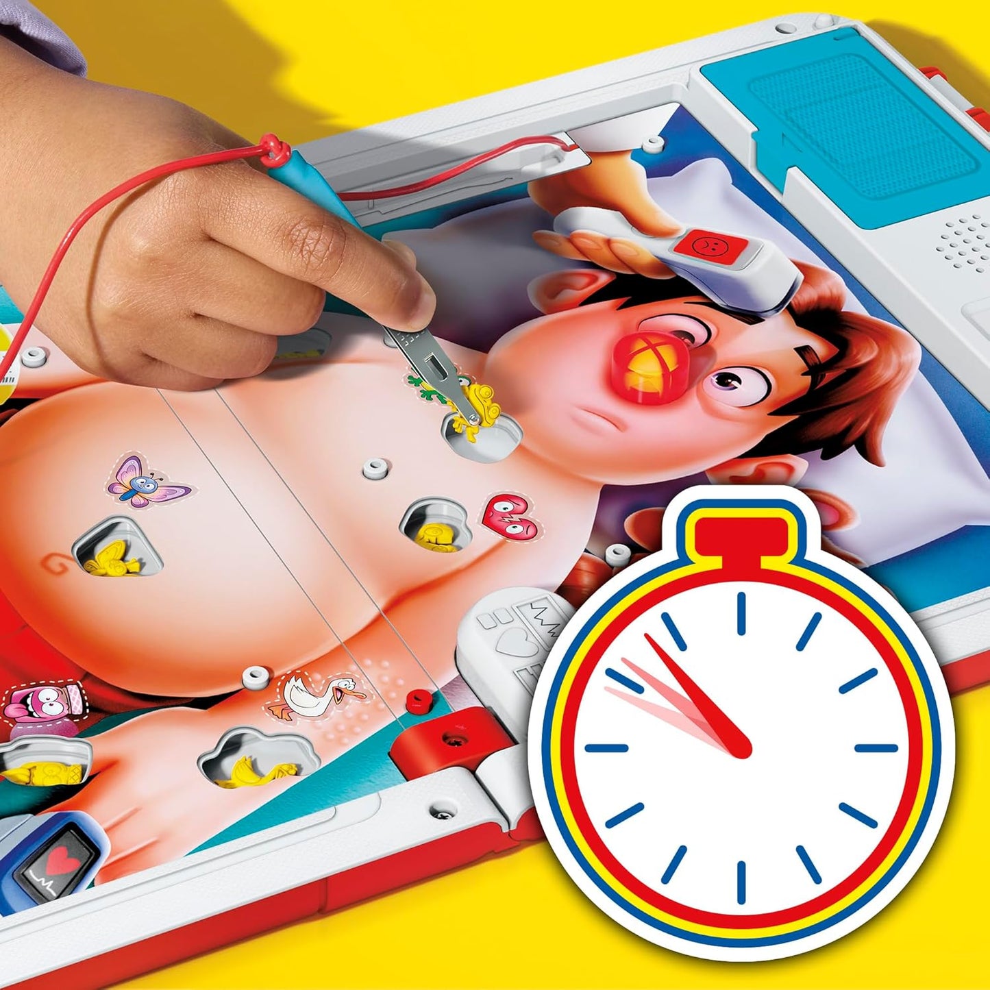 Operation Electronic Board Game with Carry Case | 2 Ways to Play | Kids Game Ages 6+