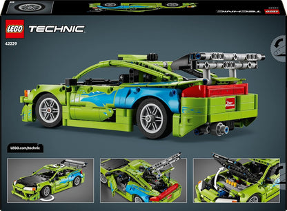 Lego 42229 Technic, Fast and Furious Mitsubishi Eclipse Car, Toy, Birthday, Present, Blocks, Boys, Girls, 14, 15, 16, Middle School, Vehicle, Mini Car