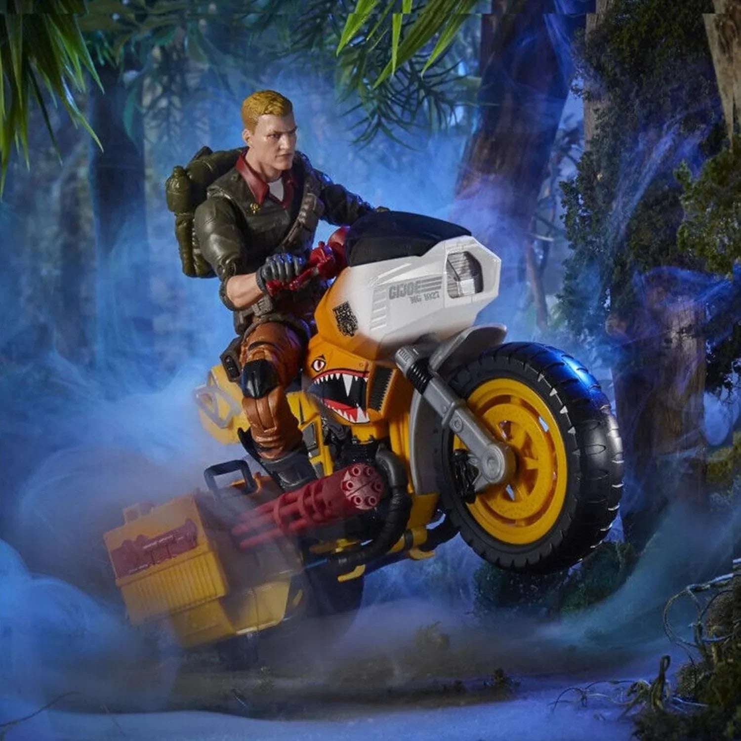 G.I. Joe Hasbro F4924 Classified Series-Duke & Ram Action Figure & Vehicle Crater, Multi - Jaiman Toys