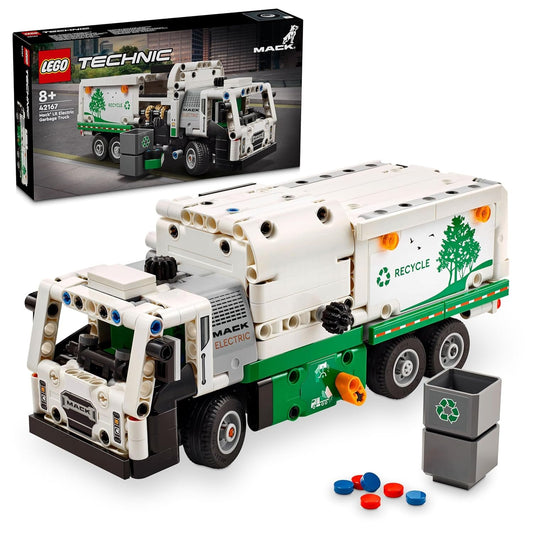 LEGO 42167 Mack LR Electric Garbage Truck (503 Pieces)