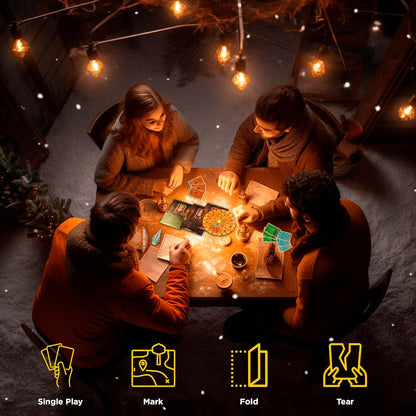 EXIT: Dead Man on the Orient Express Escape Room Board Game | Mystery Puzzle Game for 1-4 Players | Ages 12+ | Kosmos