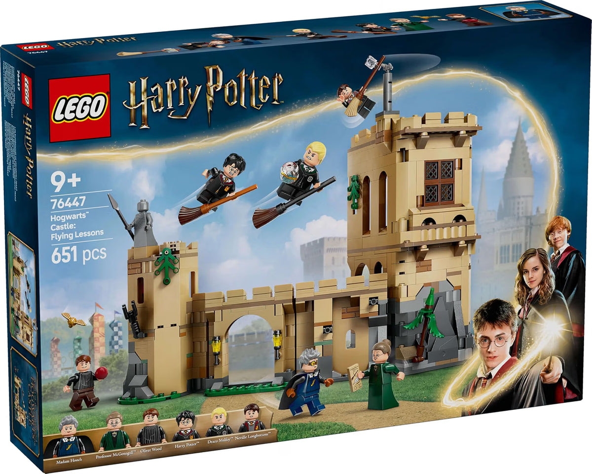 LEGO 76447 Harry Potter Hogwarts Castle: Flying Lessons Set (651 Pieces)